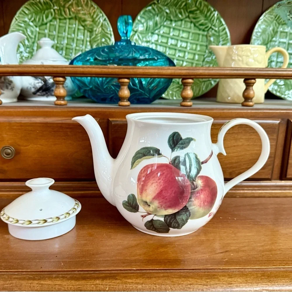 Royal Horticulture Society Hooker's Fruit Fine Bone China Teapot
